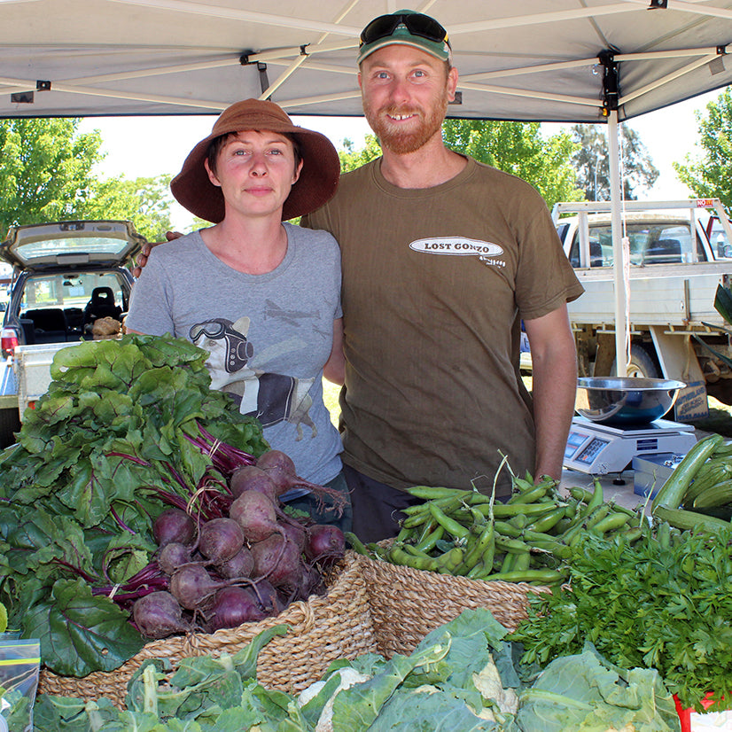 Tim and Tobie from Queen Street Growers
