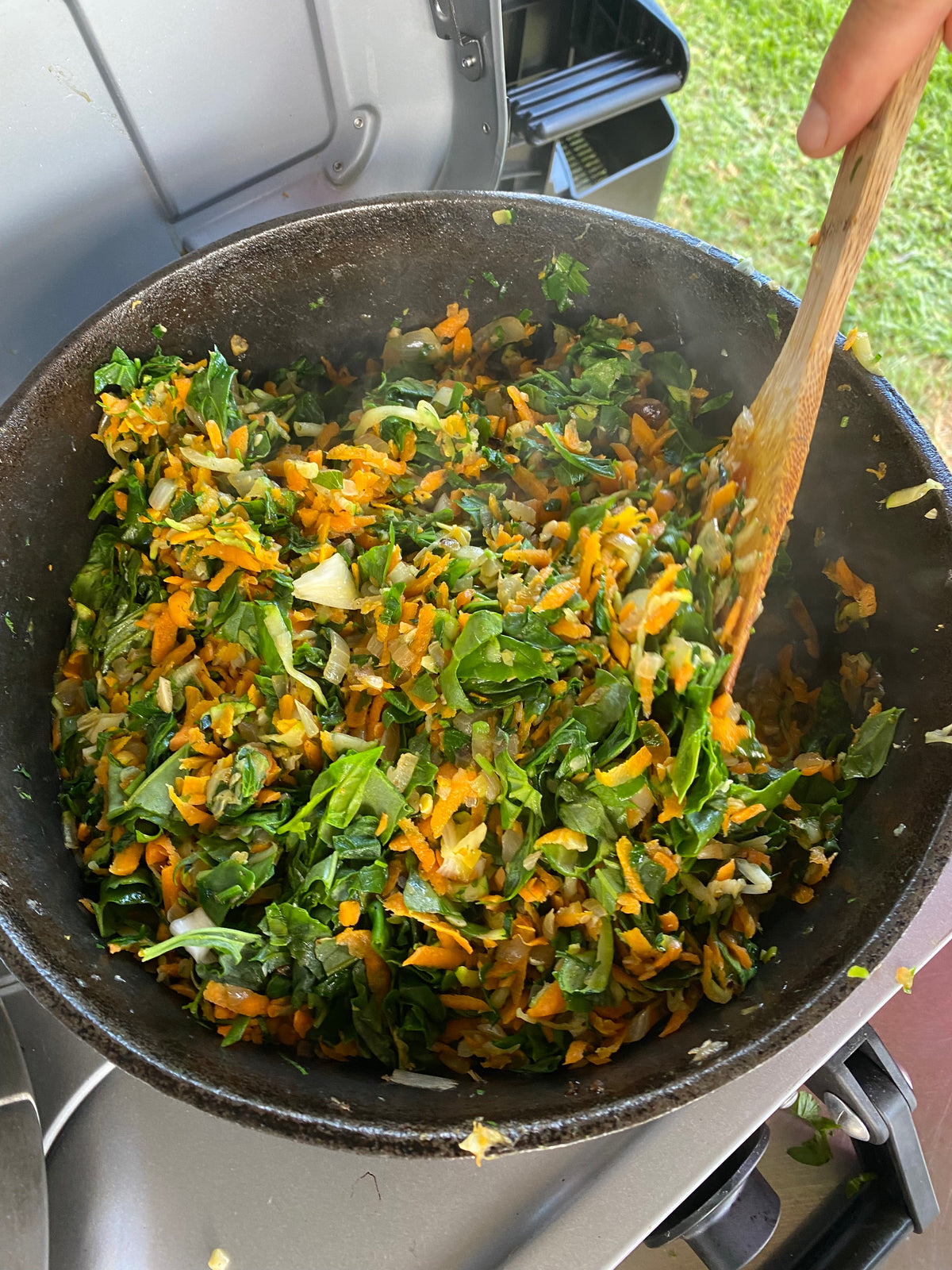Buds4Life Thursday 6 March - Session 1 - Wild foraging: Warrigal greens veggie rolls