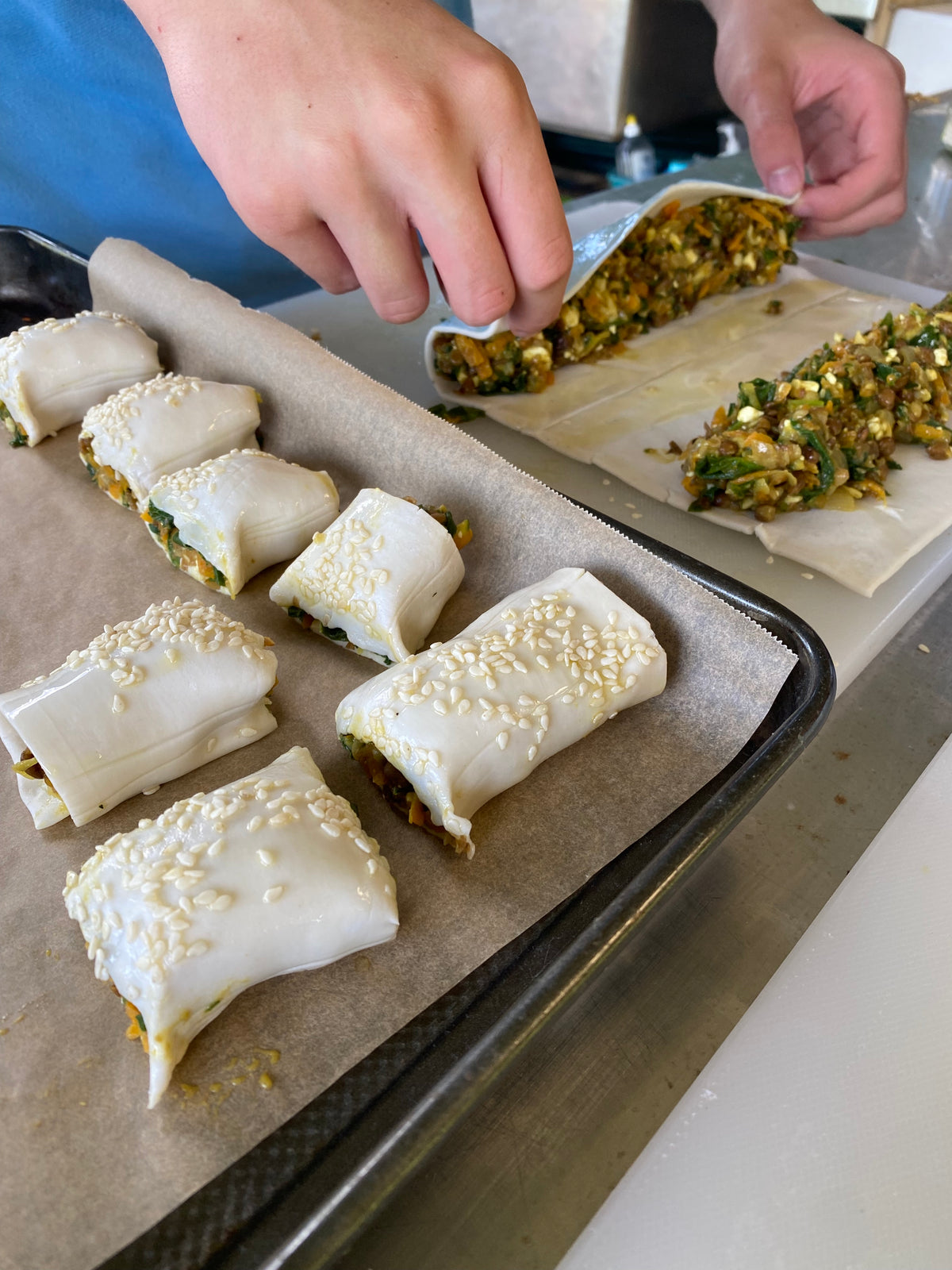 Buds4Life Thursday 6 March - Session 1 - Wild foraging: Warrigal greens veggie rolls