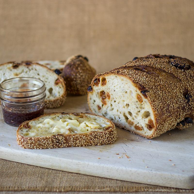 Sourdough Loaf (Raisin, Fennel, Spelt & Sesame)