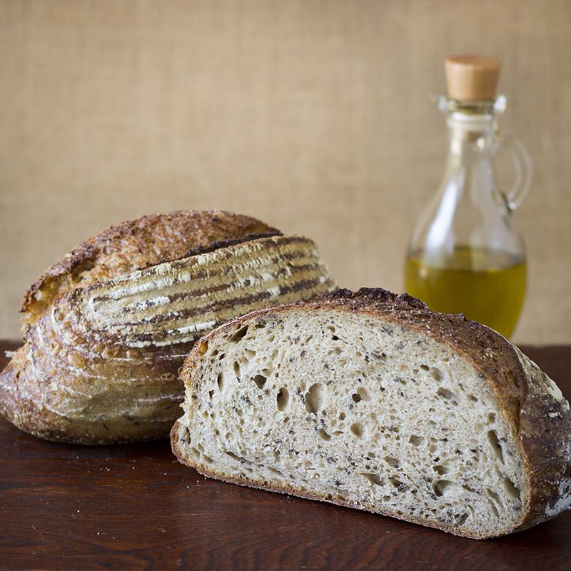 Sourdough Loaf (Rye &amp; Caraway)