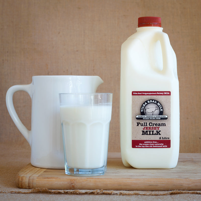 Tilba Real Milk (full cream; 2 litres)