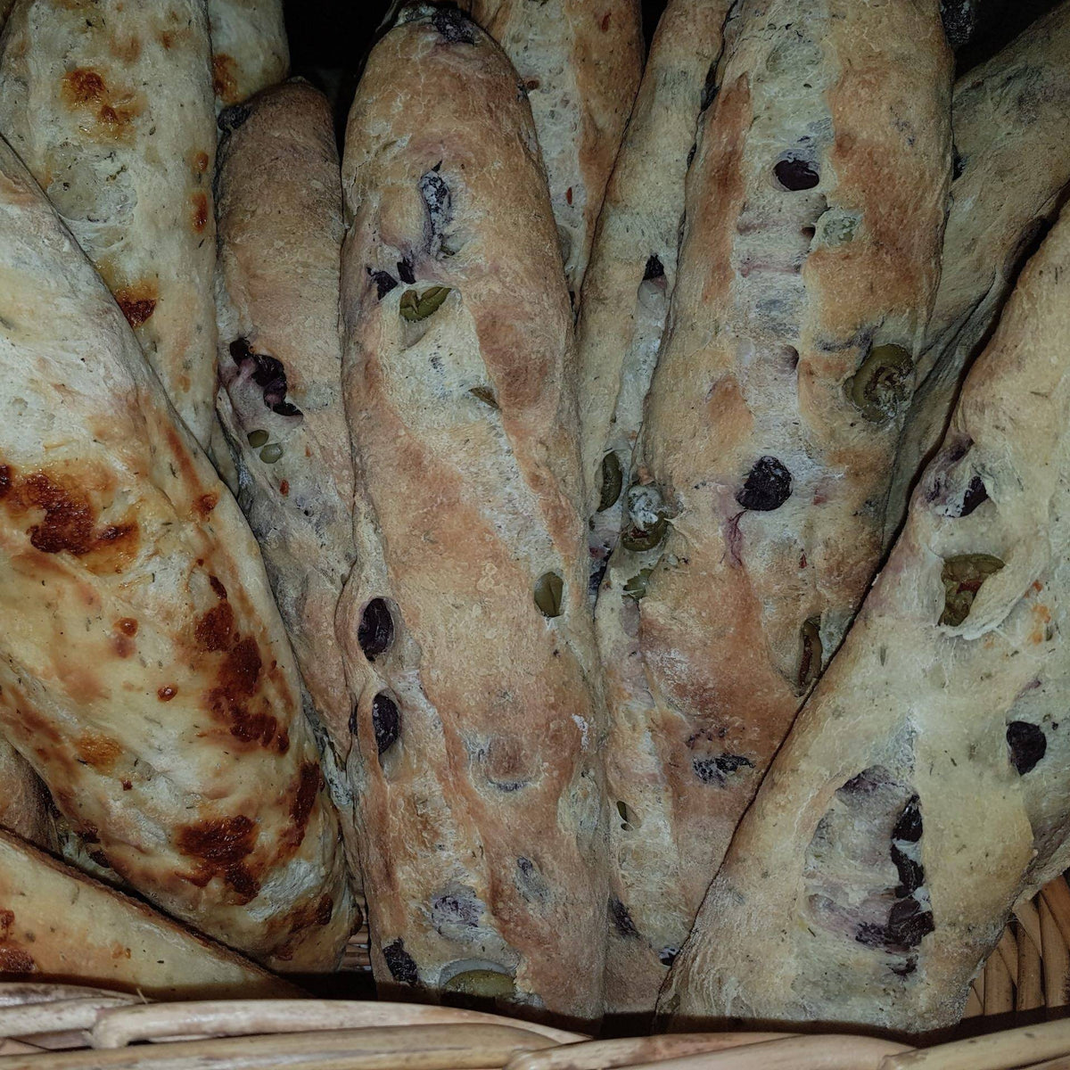 Olive and Thyme Baguette