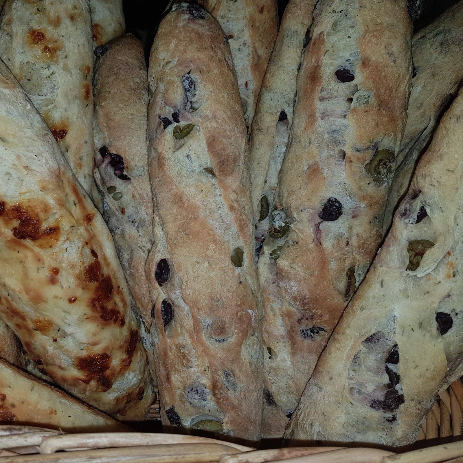 Olive and Thyme Baguette